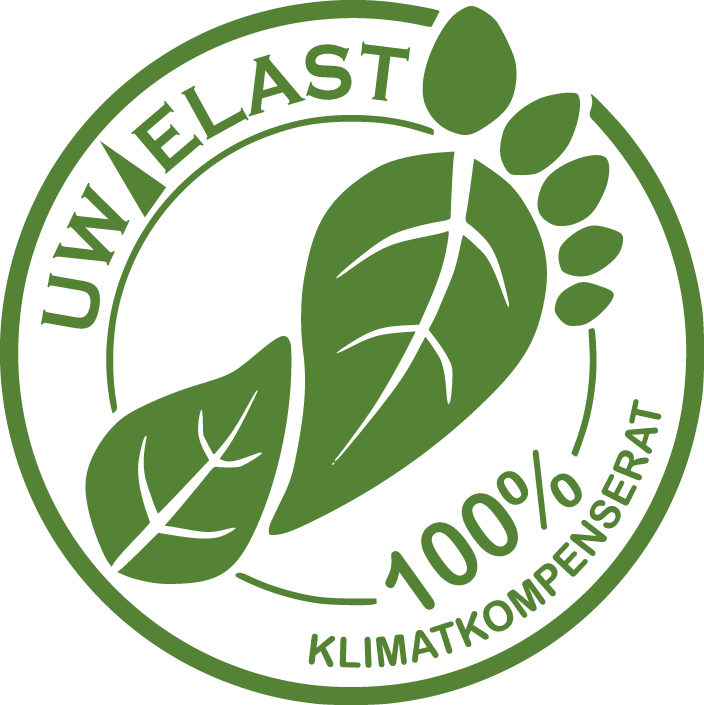 100% klimatkompenserat, UW-ELAST AB
